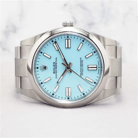 rolex oyster 41mm oystersteel and everose gold|rolex tiffany blue 41 price.